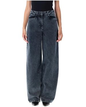 REMAIN Birger Christensen Wide Jeans - Bleu
