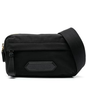 Tom Ford Logo Pouch Bag - Schwarz
