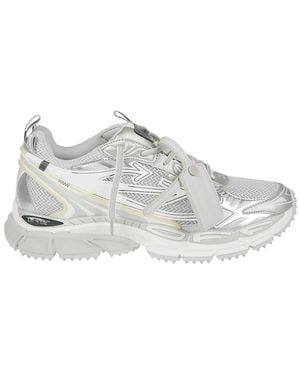 Off-White c/o Virgil Abloh Off- Leather Be Right Back Trainers - Grey