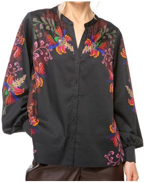 Ivi Temple Flower Blouse - Meerkleurig