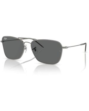 Ray-Ban Caravan Reverse Sonnenbrille - Grau