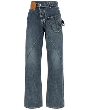 JW Anderson Straight Fit Jeans - Blue