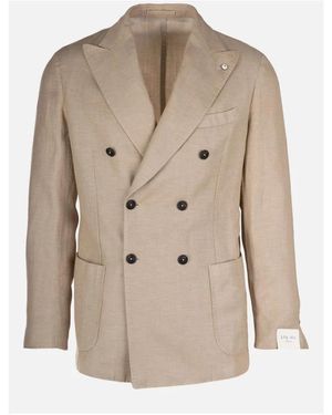 L.B.M. 1911 L.B. 1911, ,Jassen ,Wol Tom Jacket - Naturel