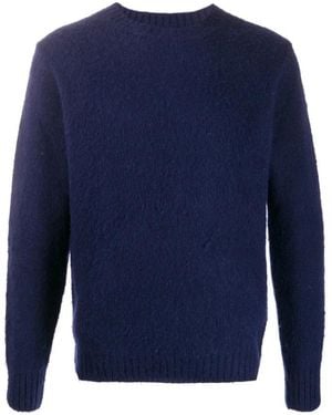 Aspesi Crew Neck Jumper - Blue