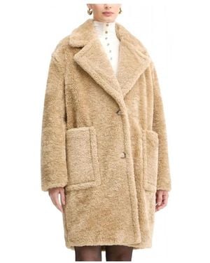 HUGO Faux Fur & Shearling Jackets - Neutro