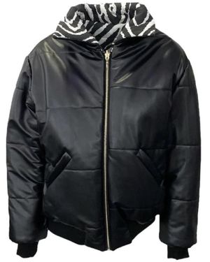 Giulia N Couture Bomber Jackets - Negro