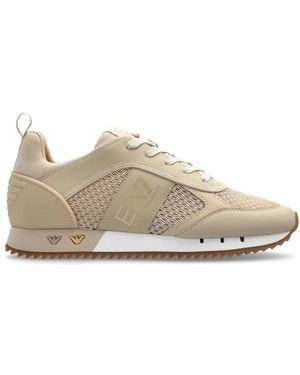 EA7 Sportschuhe Mit Logo - Natur