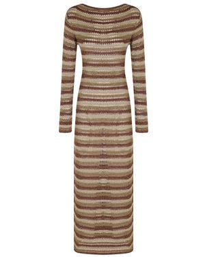 MC2 Saint Barth Strickkleid - Natur