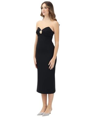 Elisabetta Franchi Midi Dresses - Noir