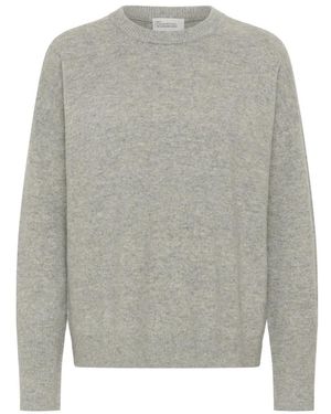 My Essential Wardrobe Round-Neck Knitwear - Gris