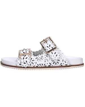 Twinset Sliders - White