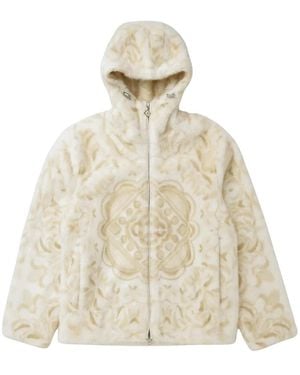 CASABLANCA Faux Fur & Shearling Jackets - Natural