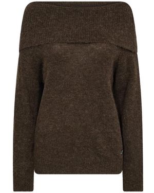 Mos Mosh Lange Strickware - Braun