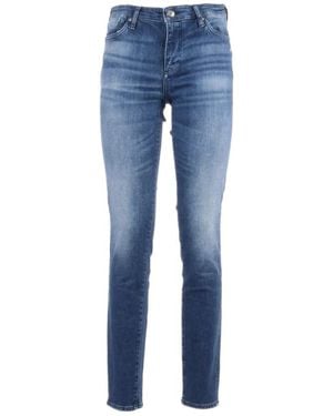 ARMANI EXCHANGE Skinny Fit Jeans - Blue