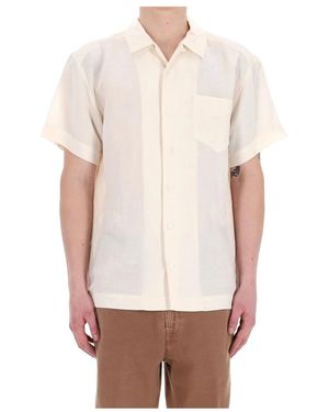 A.P.C. Short Sleeve Shirts - White