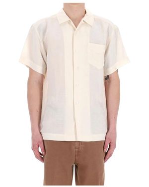 A.P.C. Short Sleeve Shirts - White