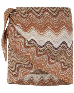 MC2 Saint Barth Short Skirts - Brown