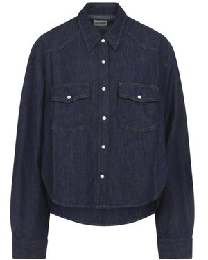 KHAITE Shirts - Blue