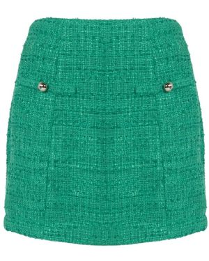 Guess Rokken ,Groen ,Polyester Klassieke Rok