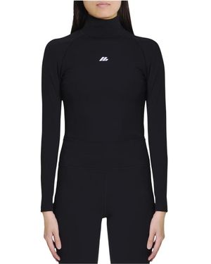Balenciaga Rollkragenpullover - Schwarz