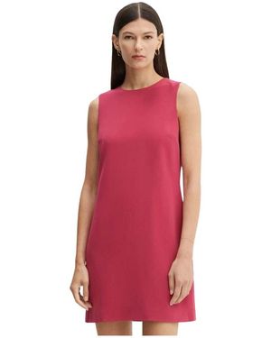 Theory Admiral Crepe Easy Shift Dress - Rot