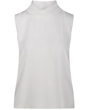 Valentino Sleeveless Tops - White