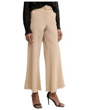 Pinko Broeken ,Wide Broeken - Naturel