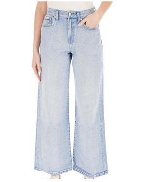 Calvin Klein Wide Jeans - Azul