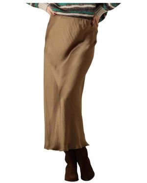 Summum Midi Skirts - Bruin