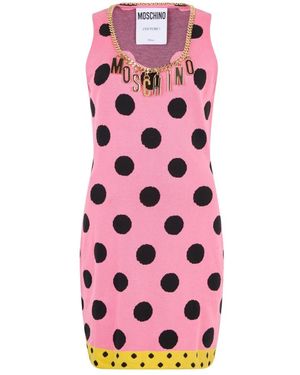 Moschino Knitted Dresses - Pink
