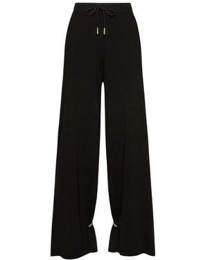 Elena Miro Wide Trousers - Black