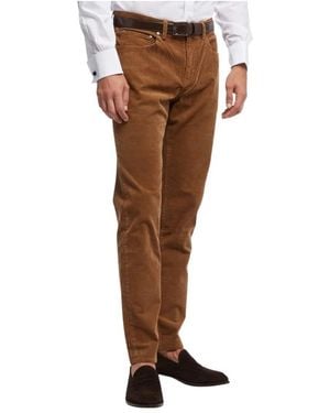 Brooks Brothers Slim-Fit Trousers - Brown