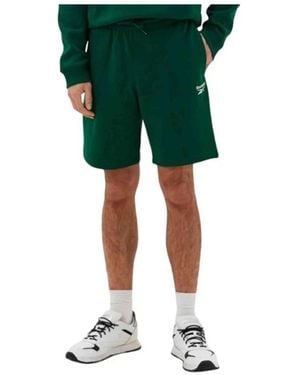 Reebok Pantalon Corto - Groen