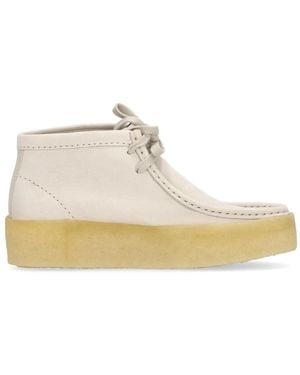 Clarks Lace-Up Boots - Blanco