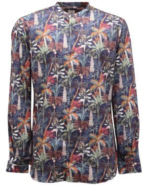 Mazzarelli Casual Shirts - Blue