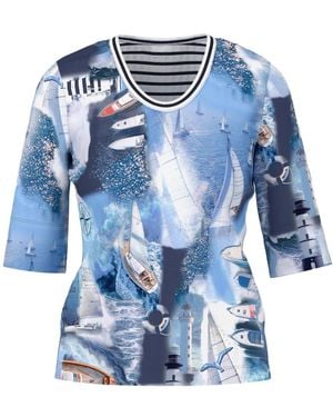 Marc Cain T-Shirts - Blue
