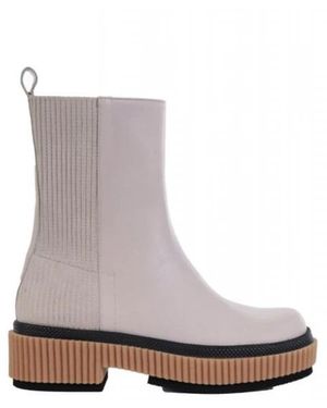 Ras Ankle Boots - Grey