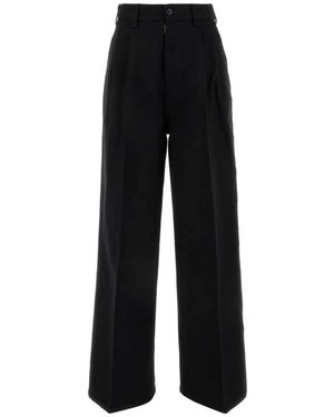 Maison Margiela Wide Trousers - Black