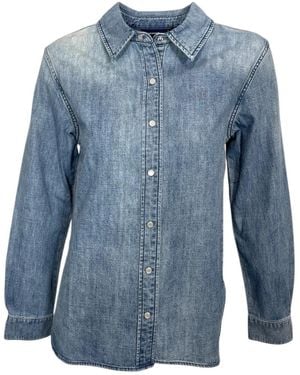 Denham Denim Shirts - Blue