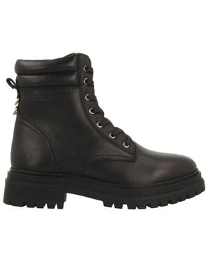 Gioseppo Lace-Up Boots - Black