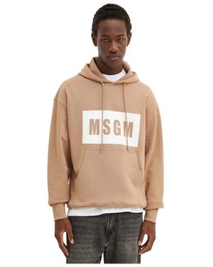 MSGM Hoodies - Neutro