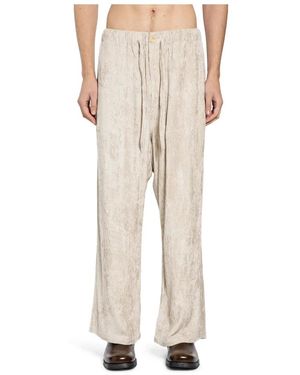 MYTHINKS Broeken ,Rayon My 711 Rayon Corduroy Pants - Naturel
