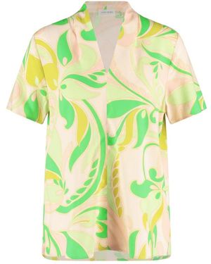 Gerry Weber Overhemden ,Veelkleurig ,Bluse 1/2 Arm - Groen