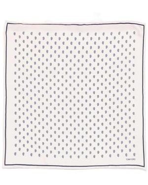 Tom Ford Silky Scarves - Blanco