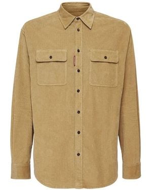 DSquared² Casual Shirts - Natural
