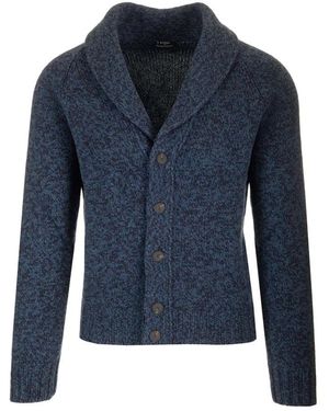 Barba Napoli Cardigans - Azul
