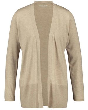 Gerry Weber Taupe Cardigan Jas - Naturel