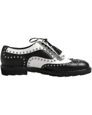 Dolce & Gabbana Laced Shoes - Zwart