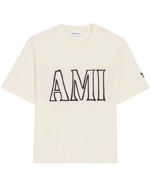 Ami Paris T-Shirts - Blanco