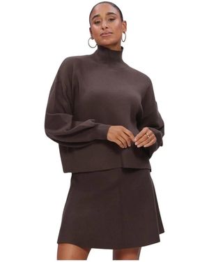 Moss Copenhagen Mercy East M Pullover - Braun
